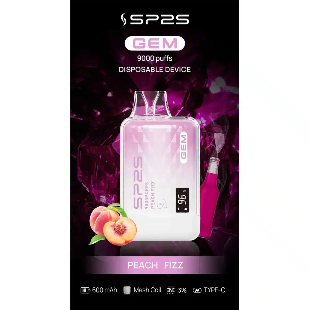 SP2S GEM 9000口 PEACH FIZZ