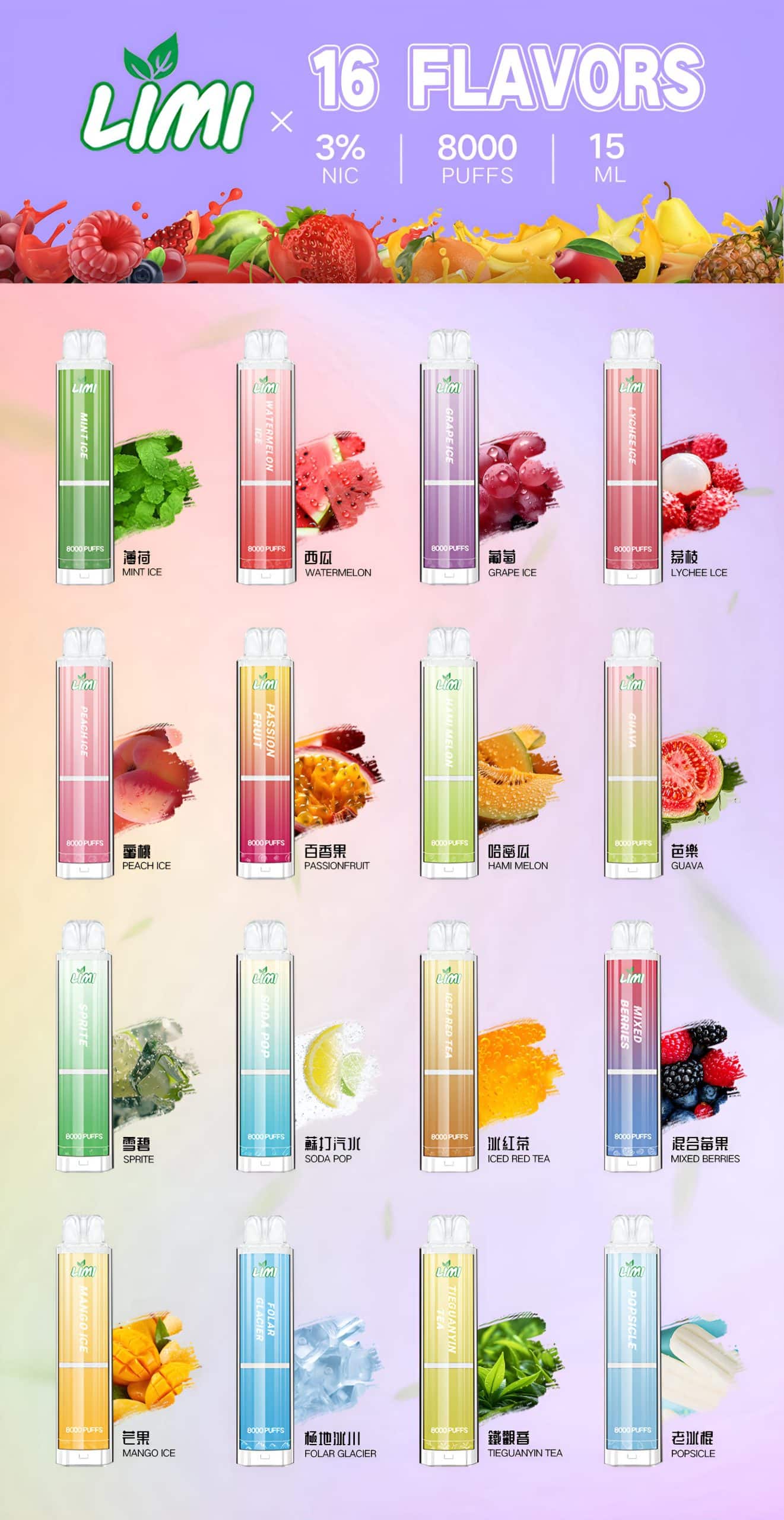 Limi 8000口