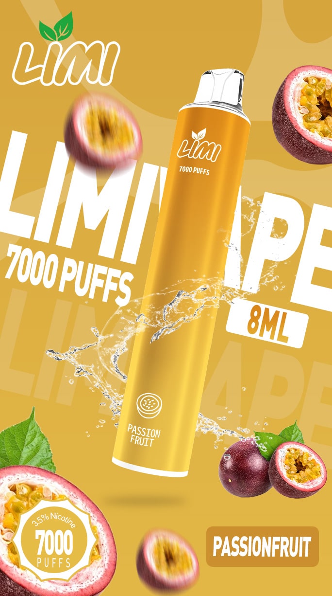LIMI 7000口拋棄式電子煙｜大容量持久體驗 - 電子煙潮流商城