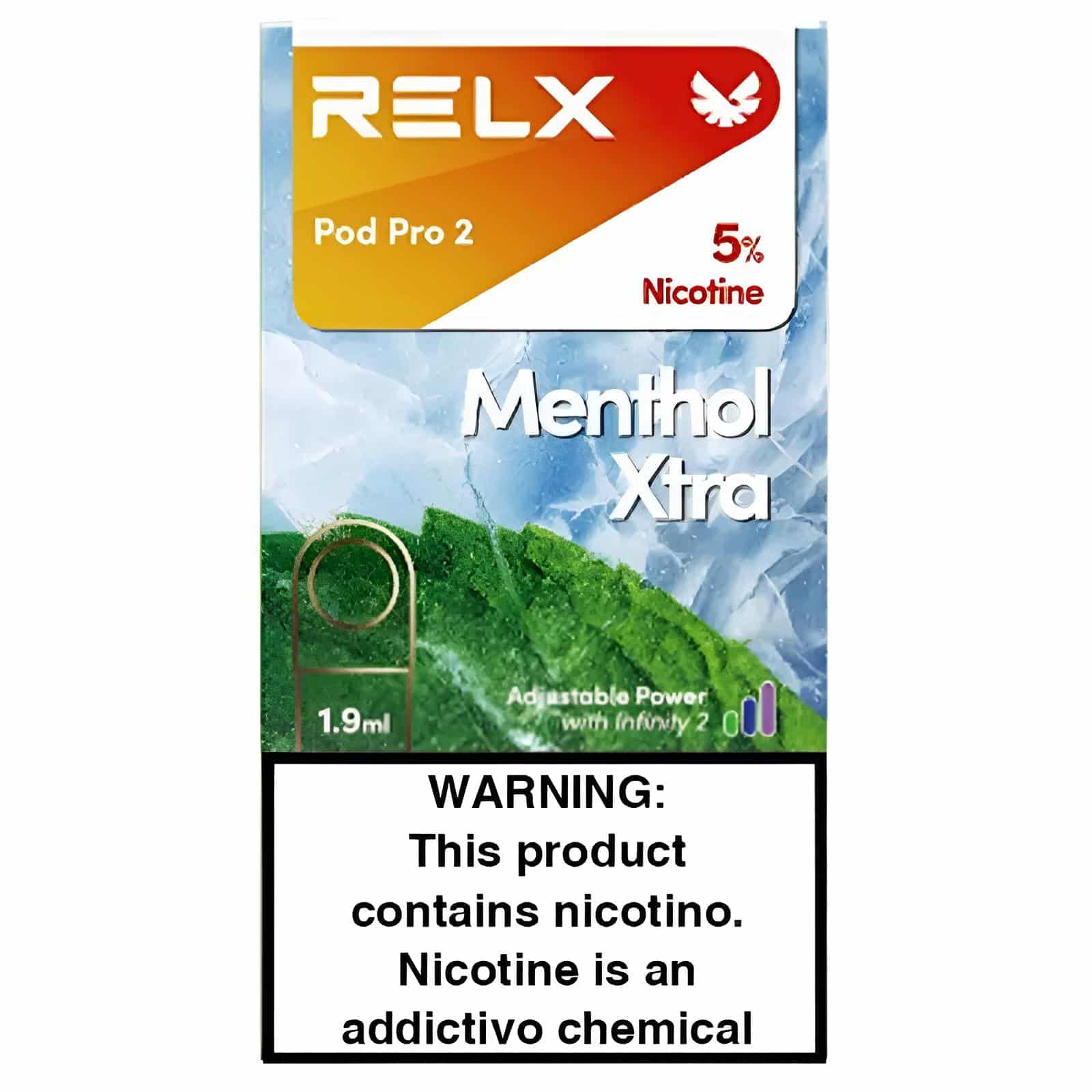 RELX 6代煙彈 薄荷醇 加强版