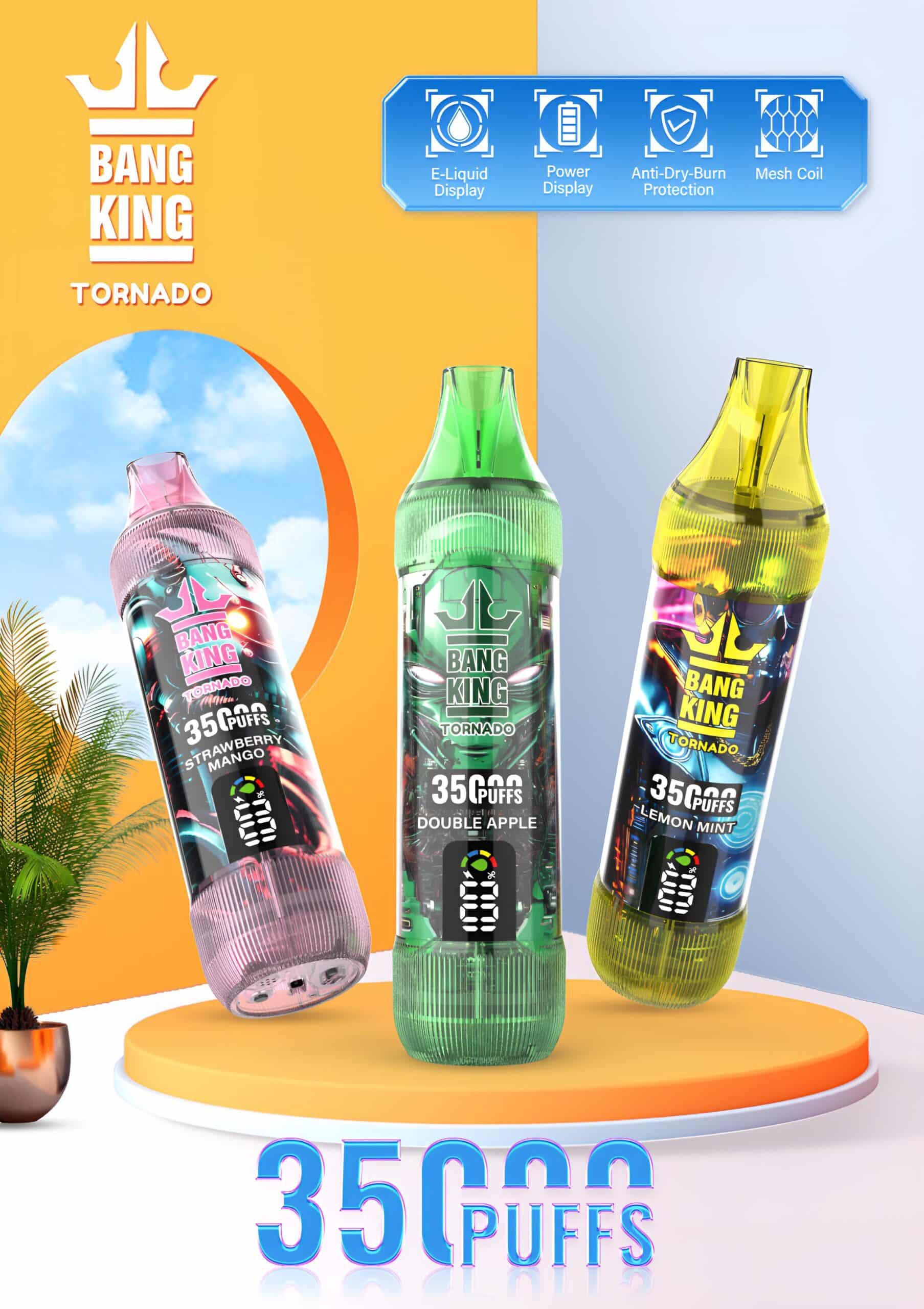 Bang King 大煙量拋棄式電子煙