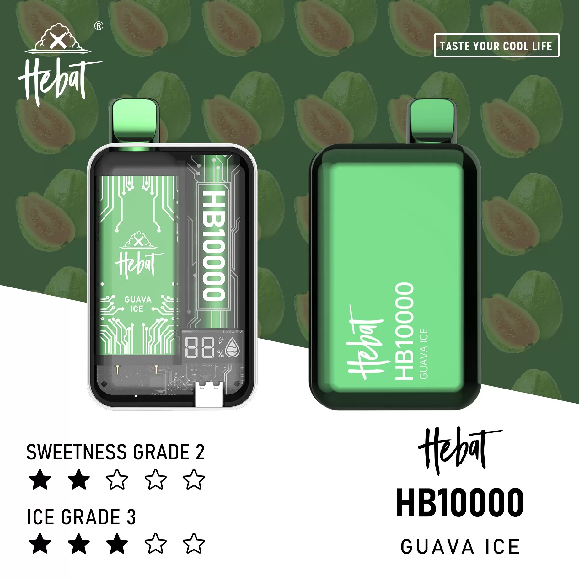 HEBAT 10000口 喜貝大容量