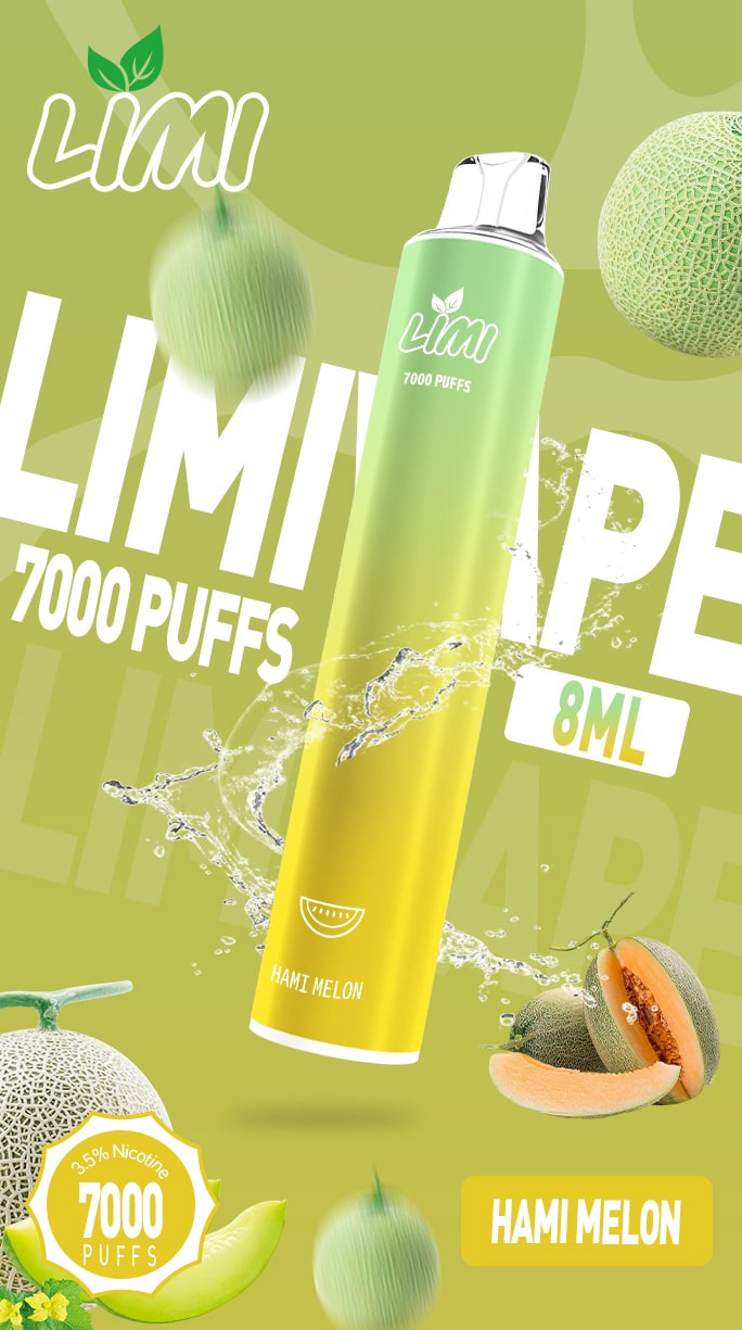 LIMI 7000口拋棄式電子煙｜大容量持久體驗 - 電子煙潮流商城