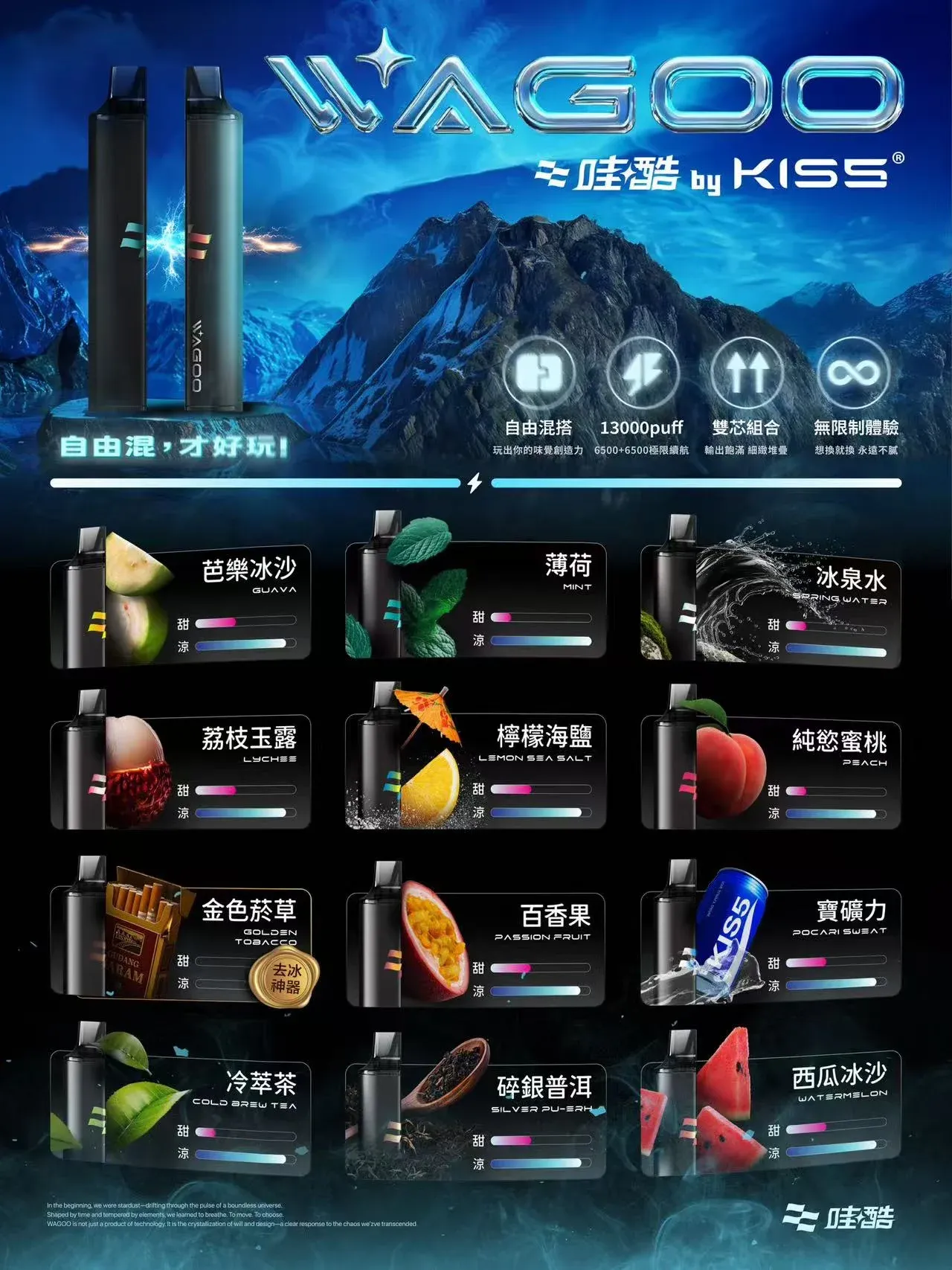 哇酷 WAGOO  KIS5 6500口